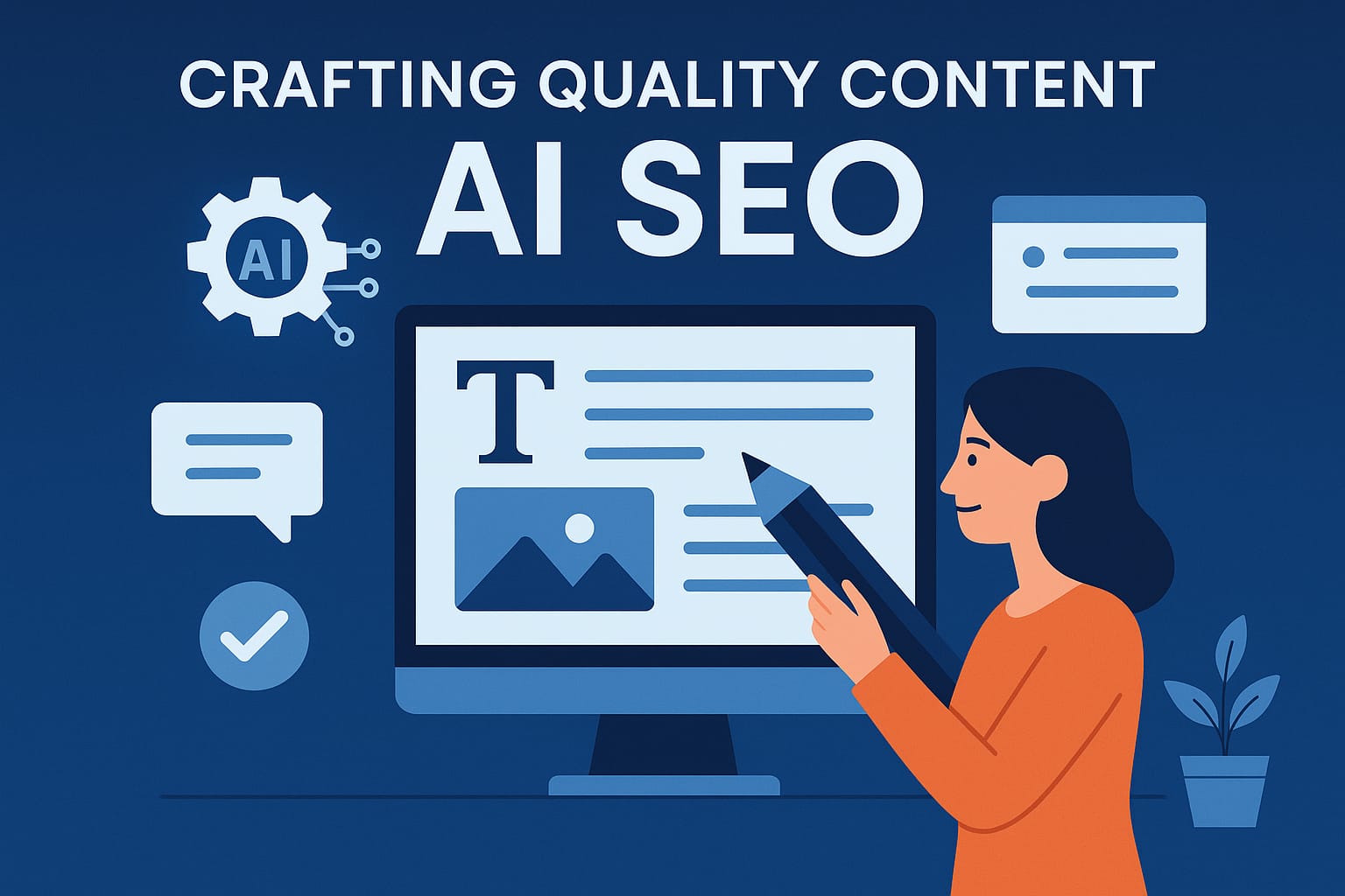 AI SEO Crafting Quality Content